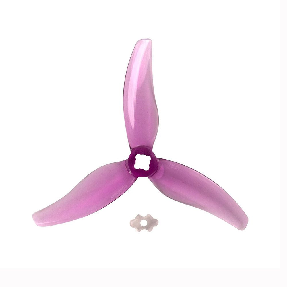 Gemfan Hurricane 3.5" 3630-3 PC Durable Tri-Blade Prop M5 with Adapter for & T-Mount 1.5mm (2CCW+2CW) - Choose Color 3 Gemfan Hurricane 3.5" 3630-3 PC Durable Tri-Blade Prop M5 with Adapter for & T-Mount 1.5mm (2CCW+2CW) - Choose Color - Image 3