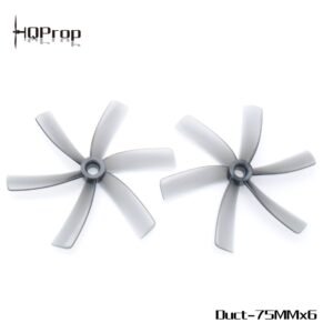 HQProp Ducted Hexa-blade 6 Blade Propeller 75MM(2CW+2CCW) - Grey