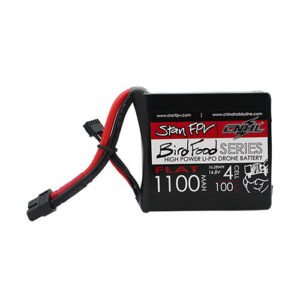 CNHL STAN Black Series 1100mAh 14.8V 4S 100C Lipo Battery - XT60