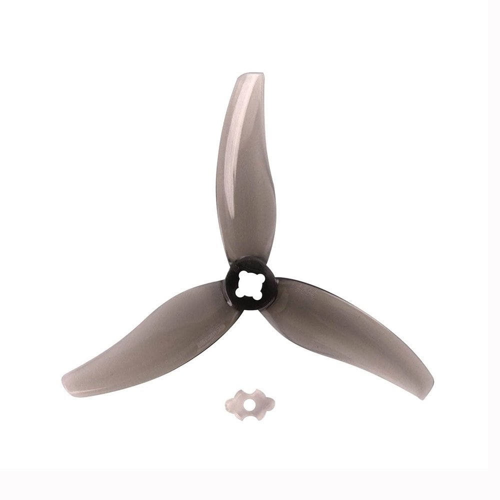 Gemfan Hurricane 3.5" 3630-3 PC Durable Tri-Blade Prop M5 with Adapter for & T-Mount 1.5mm (2CCW+2CW) - Choose Color 1 Gemfan Hurricane 3.5" 3630-3 PC Durable Tri-Blade Prop M5 with Adapter for & T-Mount 1.5mm (2CCW+2CW) - Choose Color