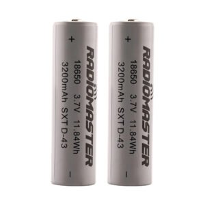 Radiomaster 18650 3200mAh 3.7V Battery (2pcs) for TX16S / Boxer / TX12/ Pocket / MT12 Radios