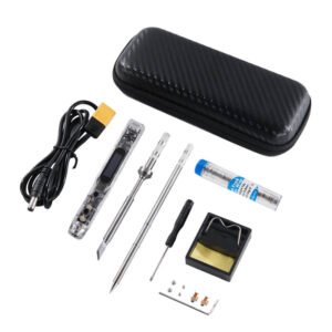 Sequre SI012 Kit Mini Soldering Iron w/ T12-BC2 And BC2 Tip