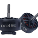 D2207 1960KV brushless motor dimensional drawing for FPV drones