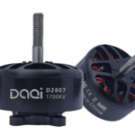 D2807 1700KV brushless motor dimensional drawing for VTOL FPV drones