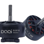 D2810 980KV brushless motor dimensional drawing for long-endurance VTOL drones