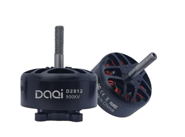 D2812 900KV brushless motor dimensional drawing for heavy-lift VTOL drones