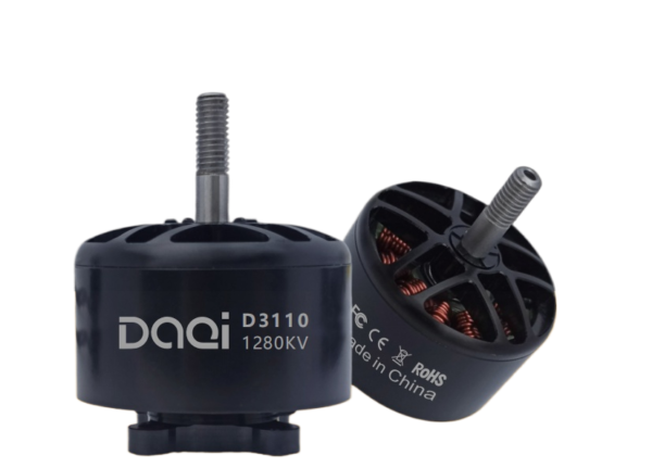 D3110 1280KV Brushless Motor | 3.8KG Peak Thrust | 86g Ultra-Lightweight | 1700W High Power | For FPV Racing, Mini VTOL, Lightweight Drones
