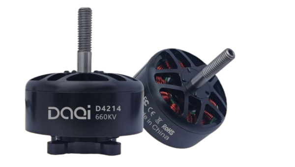 D4214 660KV brushless motor dimensional drawing for heavy-lift VTOL drones