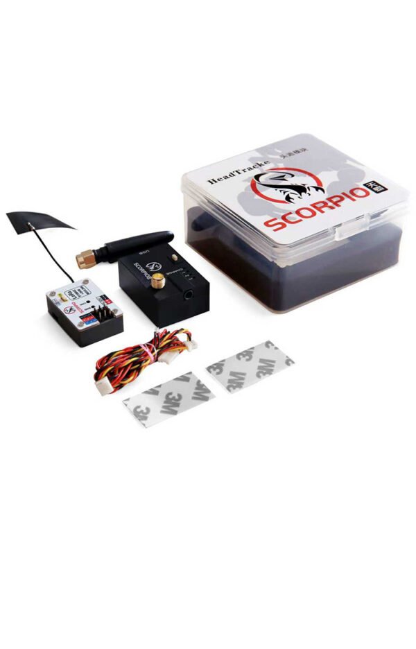 2.4G Wireless Head Tracking Module with built-in battery for 3-axis gimbal FPV and RC car models