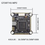 JHEMCU GF30F745-MPU 3-6S Flight Controller - 30x30mm - Image 6
