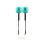 Foxeer 5.8G Lollipop 4 Plus 2.6dBi Omni Antenna 2pcs - Right Angle MMCX 95mm LHCP Teal