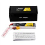 Tattu R-line 550mAh 2S 7.6V HV 95C Lipo Battery Long Pack - XT30 - Image 4