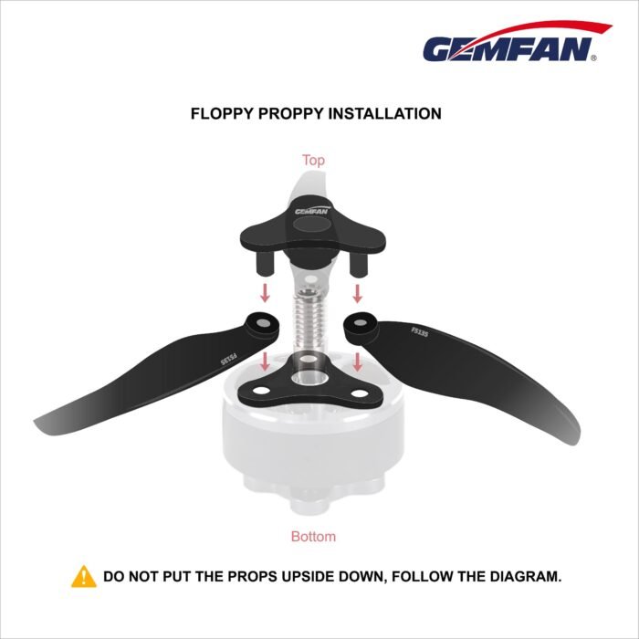 Gemfan Floppy Proppy 5" Foldable Prop - Image 2