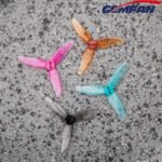 Gemfan 2512 2.5Inch 3-Blade 1.5mm Hole Propeller - 4CW+4CCW