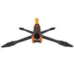 Quadifier Diamondback HD DJI O3 5" Freestyle Frame - Orange Hardware and TPU (REV. 2) - Image 5