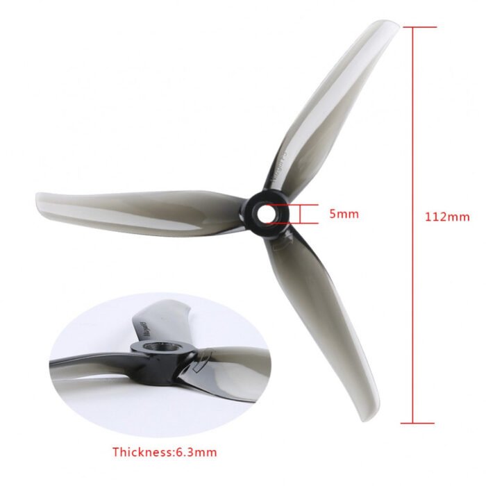 iFlight Nazgul F5 Tri-blade Propellers (2CW + 2CCW) - Image 2