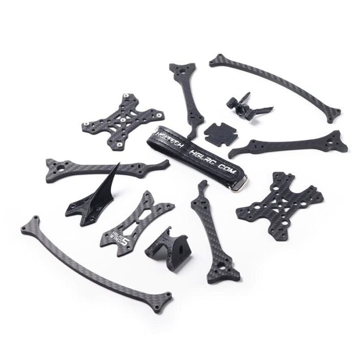 HGLRC Wind5 Lite True X FRAME Kit 5 Inch for FPV Racing Drone - Image 2