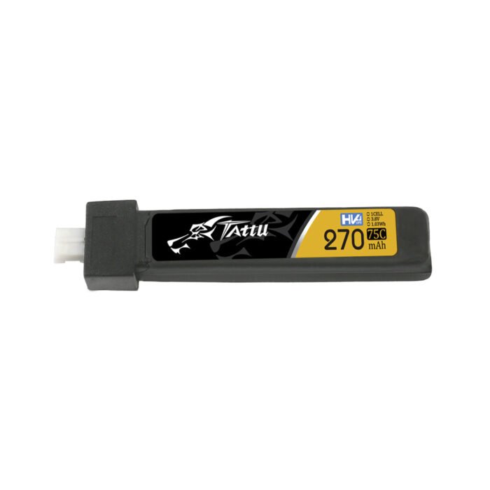 Tattu 270mAh 3.8V HV 75C 1S1P Battery Pack With JST-PHR 2.0 Plug - 5PCS - Image 2