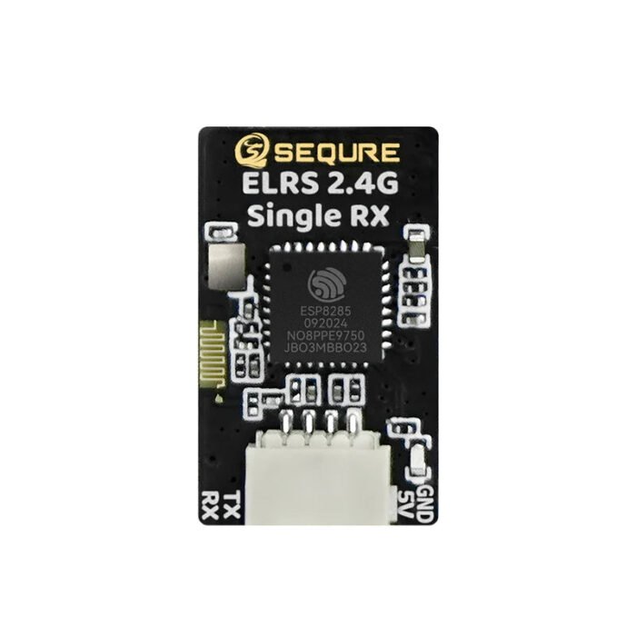 Sequre ELRS 2.4GHz Single RX Single Antenna TCXO High Refresh Rate Low Latency Receiver w/ UFL Antenna - Image 2