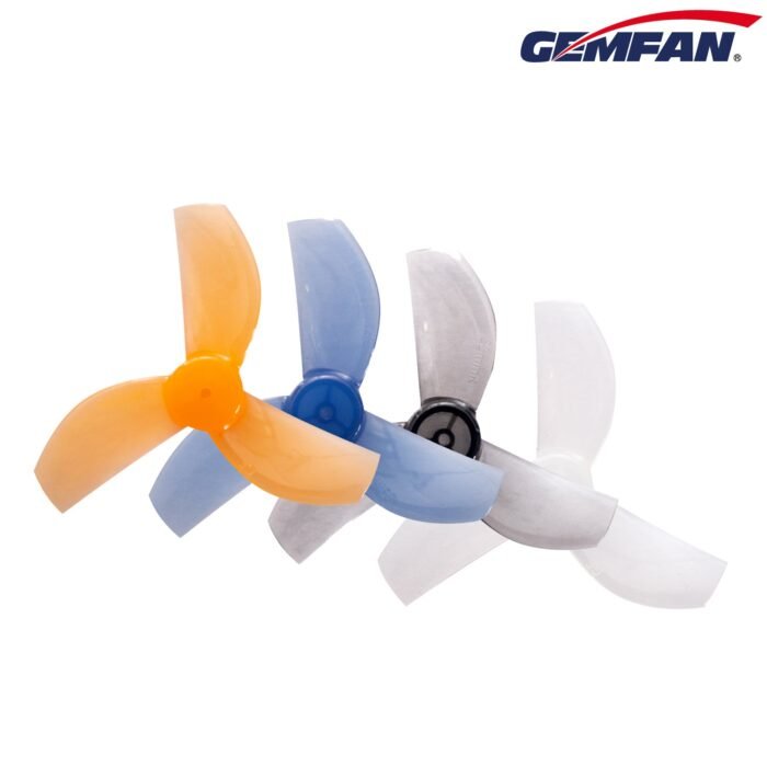 Gemfan 35mm Durable Tri-Blade Propellers 1mm Shaft (4CW+4CCW) - Choose Your Color - Image 13