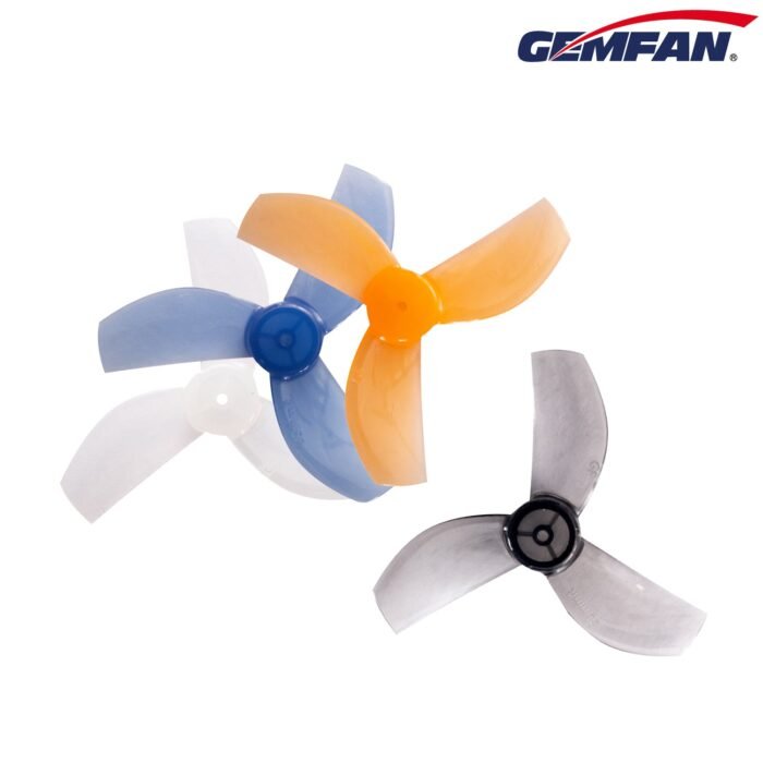 Gemfan 35mm Durable Tri-Blade Propellers 1mm Shaft (4CW+4CCW) - Choose Your Color - Image 14