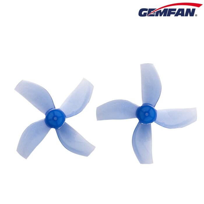 Gemfan 35mm Durable Quad-Blade Propellers 1mm Shaft (4CW+4CCW) - Choose Your Color - Image 4