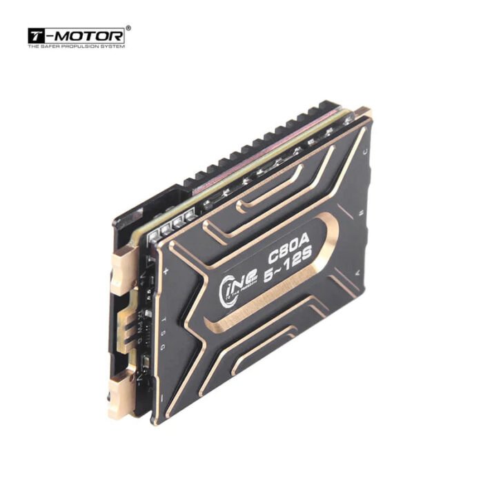 T-Motor C80A 80A 5-12S Single Cinematic Electronic Speed Controller - AM32 - Image 2