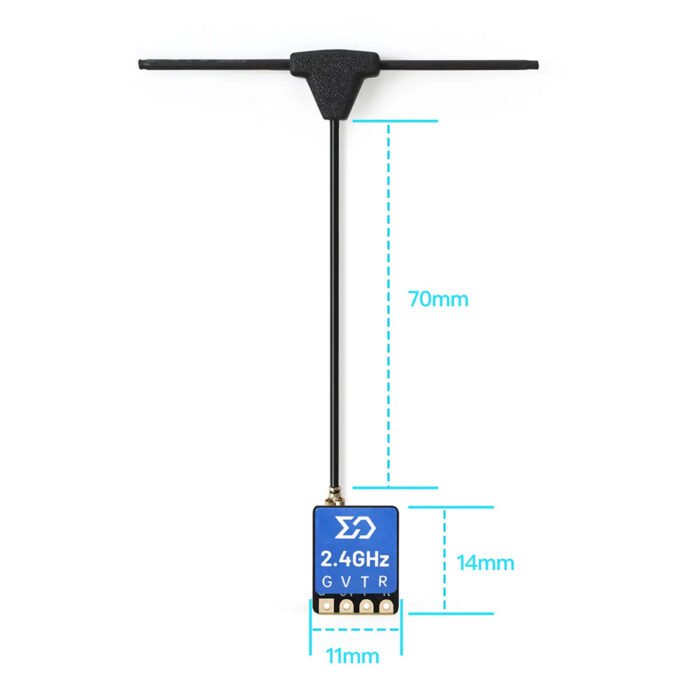 Sub250 ELRS Nano Receiver - 2.4GHz - Image 3