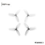 HQ Micro Whoop Prop 45MMx3 PC 1.5mm Shaft (2CW+2CCW) - Grey - Image 3