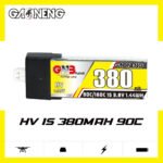 Gaoneng GNB 1S 380MAH 90C 3.8V HV Li-Po Battery for Whoop Micro - PH2.0 Plastic Head - Image 2