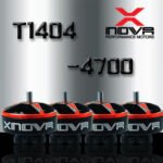 XNova T1404 FPV Racing Series Motor - 4700KV - 4PCS Combo
