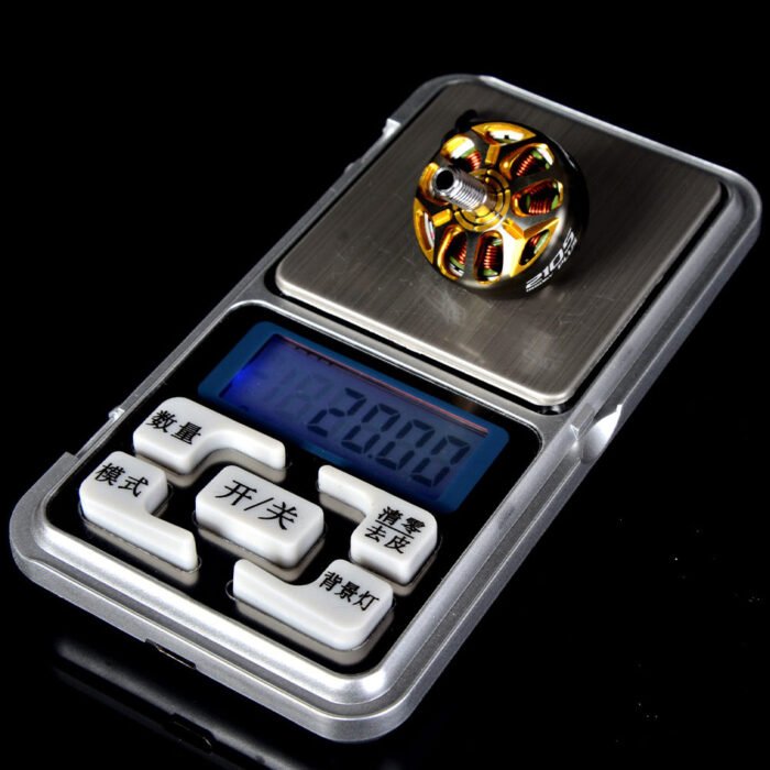 RCINPOWER GTS V3 2105 Plus M5-Mount 3600KV Motor (Gunmetal/Gold) - Image 4