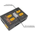 P4 1-6S XT60 Plug Parallel Charging Board Support 20A Input and 4 Output Channels with Fuse Protection - Image 5