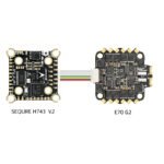 Sequre H743 V2 & E70 G2 4-8S Stack H743 V2 ICM42688P Flight Controller and 70A AM32 128K 4in1 ESC - 30x30mm - Image 6