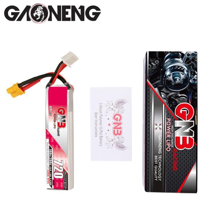 Gaoneng GNB 2S 720MAH 100C HV Li-Po Battery - XT30 - Image 6