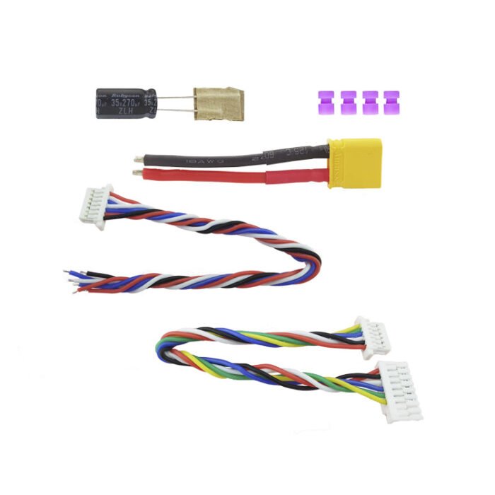 HAKRC F722 2-6S 40A AIO FLIGHT CONTROLLER BLHELI_S(W/external USB Board) - Image 4