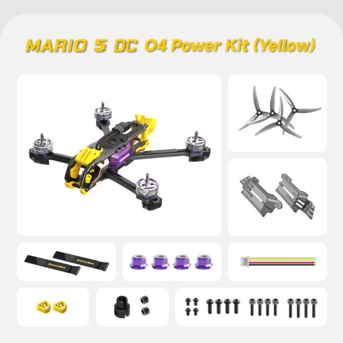 SpeedyBee Mario 5 DC O4 Power Kit BNF Drone - Choose Color - Image 2