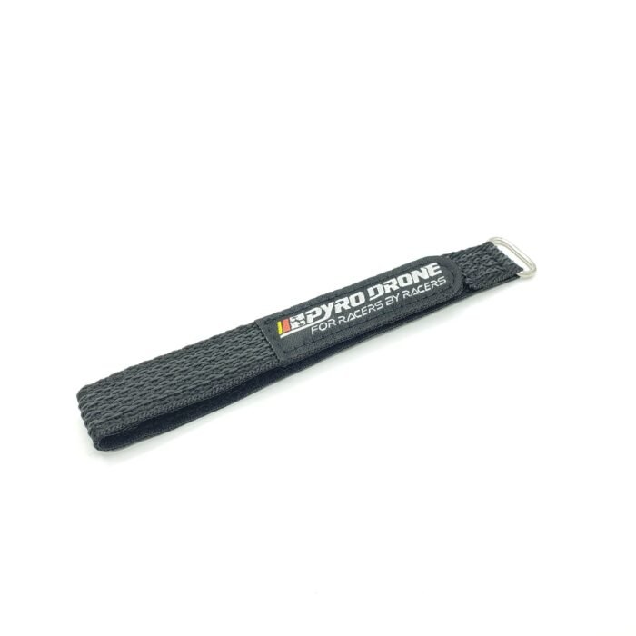 Pyrodrone Kevlar Battery Strap W/ Woven Rubber Grip & Metal Buckle - 250x16mm - Image 2