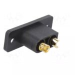 Amass XT90E-M Mountable XT90 Male Plug – Black - Image 2