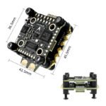 Sequre H743 V2 & E70 G2 4-8S Stack H743 V2 ICM42688P Flight Controller and 70A AM32 128K 4in1 ESC - 30x30mm - Image 7