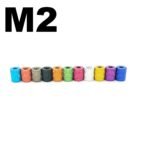 5MM THREADED M2 ANODIZED STACK SPACER (5 Pcs.)