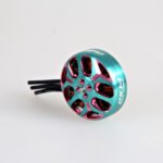 RCINPOWER GTS V3 2104-T 3000KV Motor - Teal/Pink - Image 3