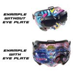 NXGraphics DJI FPV Goggle Wrap - Sharpie BW (Includes Eye Plate Sticker Wrap) - Image 3
