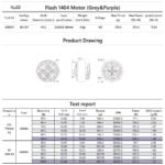 FlyFishRC Flash 1404 Brushless FPV Drone Motor - 4500KV - Image 5