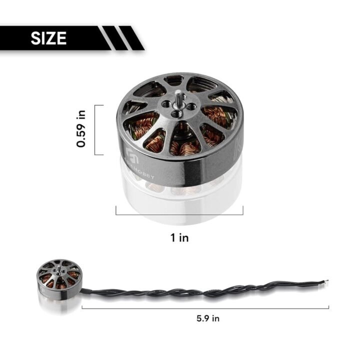 Flash Hobby 2004 2100KV Brushless FPV Drone Motor - Image 3