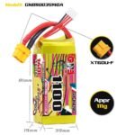 Gaoneng GNB 1100mAh 3S 11.1V 140C Lipo Battery XT60