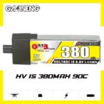 Gaoneng GNB 1S 380MAH 90C 3.8V HV Li-Po Battery for Whoop Micro - A30 Plastic Head - Image 2