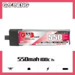 Gaoneng GNB 1S 550MAH 100C 3.8V HV Li-Po Battery for Whoop Micro - A30 Plastic Head - Image 2
