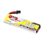Gaoneng GNB 1S 660MAH 90C 3.8V HV Li-Po Battery for Whoop Micro - A30 Cabled - Image 5