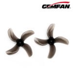 Gemfan 1209-4 31MM Quad blade 1.5mm Shaft (4CW+4CCW) Poly Carbonate - Clear Black - Image 3